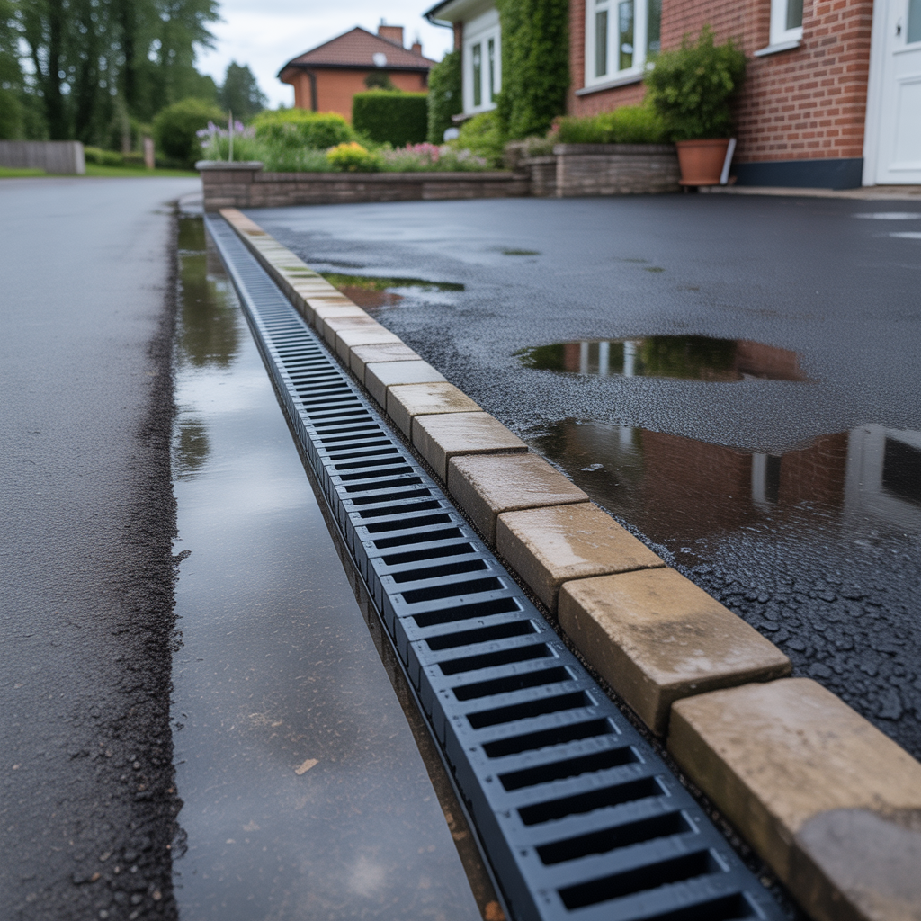 6.Hur forbattrar du draneringen pa en asfalterad yta