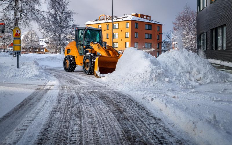 9. Snorojning av vag torg