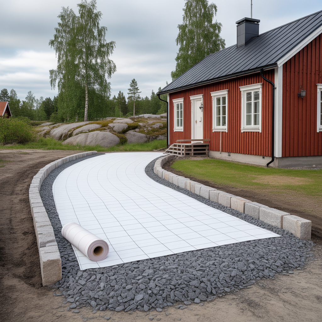 valj ratt geotextil n2 n3 for uppfart och gangar guide