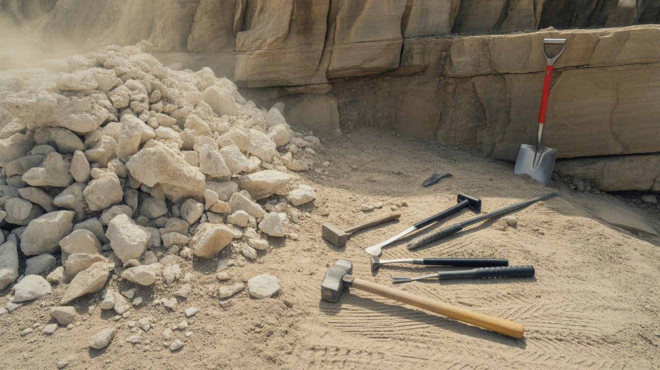 Stenspräckning Bergsprängning