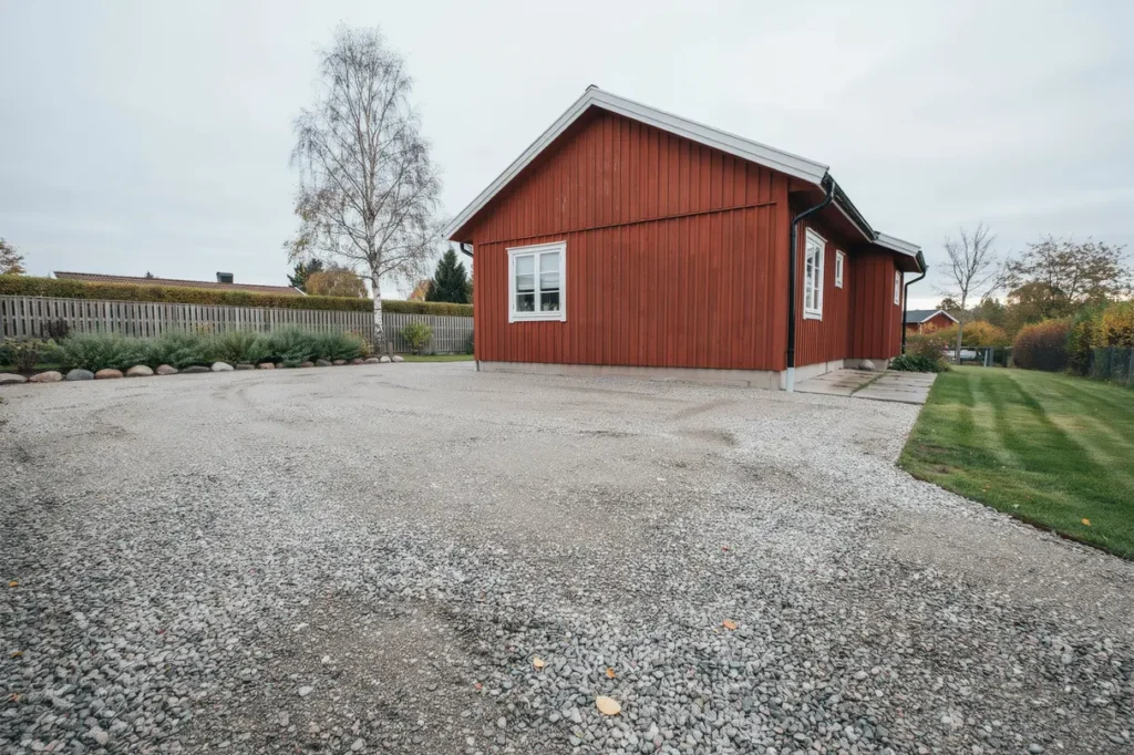 grusa uppfarten r tt material tjocklek och sk tsel som h ller ver tid