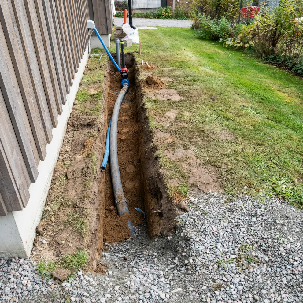 koppla kommunalt vatten avlopp balsta stockholm uppsala