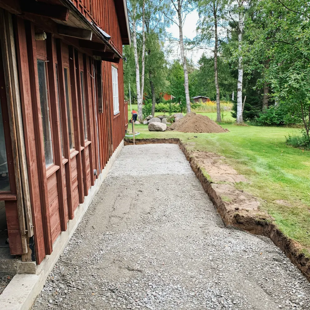 markarbete schaktning balsta stockholm uppsala