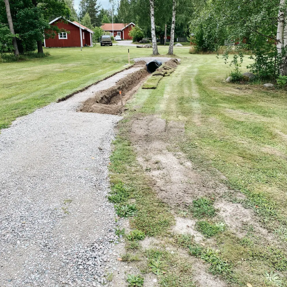 markavvattning dikning dikesrensning balsta upplands bro
